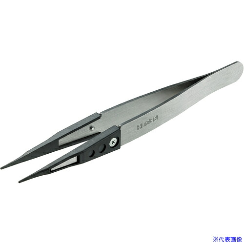 ■HOZAN ESDセラミックピンセット P646D(1245435)