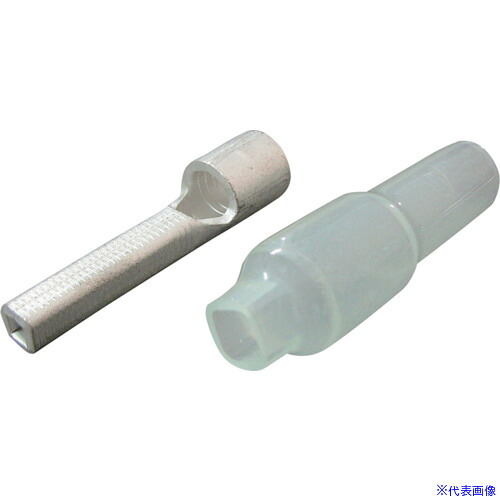 ■ニチフ 裸圧着端子 TC形絶縁キャップ付(50P) TC38C(1250010)|ファーストFACTORY