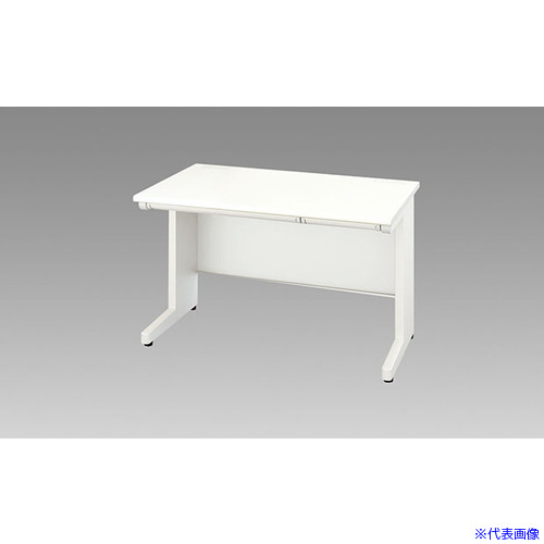 ■NAIKI 平デスク XEDH型/本体:クリアーホワイト 天板:ホワイト本体:クリアーホワイト 天板:ホワイト/W1200&times;D700&times;H720 XEDH127FWH(1252842)[送料別途お見積り][法人限定][直送]｜ファーストFACTORY