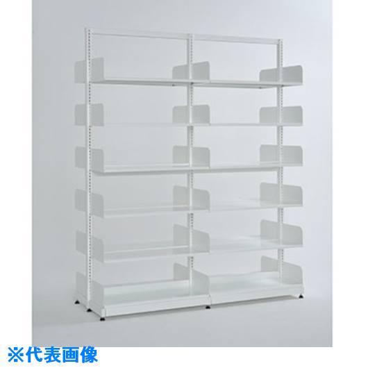 ■NAIKI 単柱書架 NTSAR66DW(1255538)[送料別途お見積り][法人限定][外直送]｜ファーストFACTORY