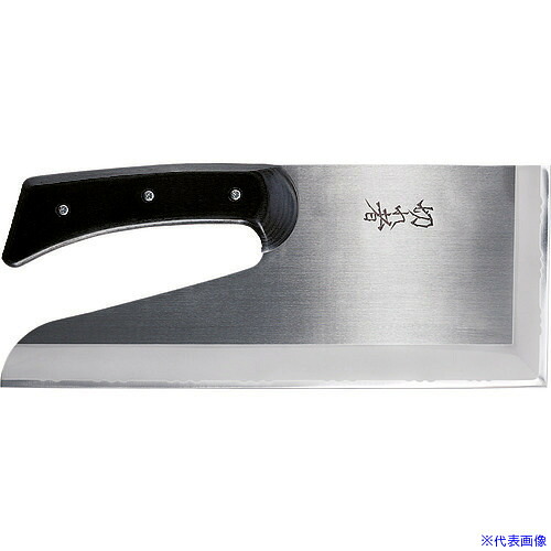 ■豊稔 切れ者高級ステン鋼別型麺切包丁 330mm A0020(1266584)[送料別途お見積り][法人限定][掲外取寄]