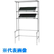 ■SUS セル生産用ラック 傾斜棚付 GFTR2880014(1271101)[送料別途お見積り][法人限定][外直送]
