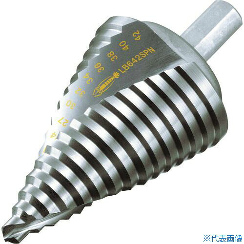 ■ロブテックス スパイラルステージドリル ノンコーティング 15段 ストレート軸(三面取り) 6&minus;42 LB642SPN(1292434)｜ファーストFACTORY 13,642円
