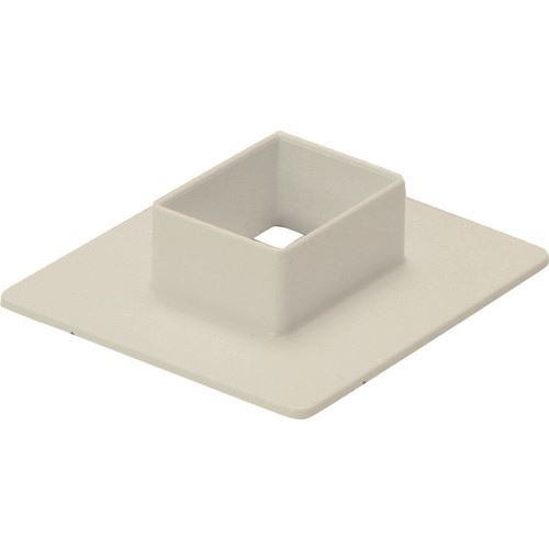 ■マサル エムケーダクト付属品 フランジ 4号 ミルキーホワイト MDF43(1297103)[送料別途お見積り][法人限定][掲外取寄]