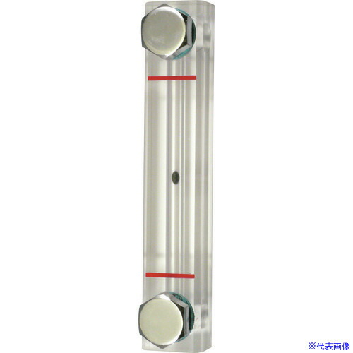 ■協和 アクリル製オイルゲージ KLA-A型/KLA-B型 KLA180AAM10(1323081)[送料別途見積り][法人・事業所限定][掲外取寄]