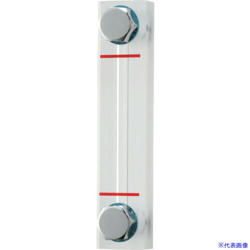 ■協和 アクリル製オイルゲージ KLA-A型/KLA-B型 KLA200BAM10(1324591)[送料別途見積り][法人・事業所限定][掲外取寄]