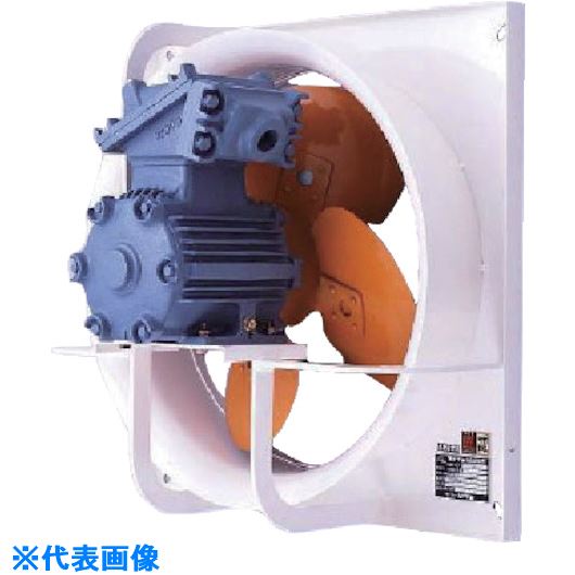 ■Suiden 有圧換気扇 ハネ径60cm 1速式 3相200V 安全増防爆型 SCF60D2(1325142)[法人限定][外直送元]
