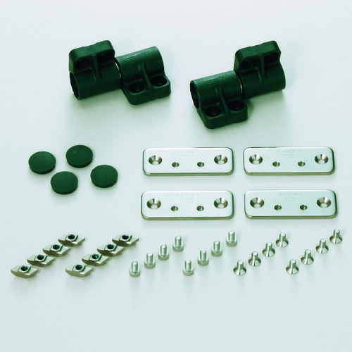 ■SUGATSUNE (170041550)ダンパーヒンジアルミフレーム取付用セットAS－HG－JH25－30－8 ASHGJH25308(1325606)[送料別途お見積り][法人限定][メーカー取寄]