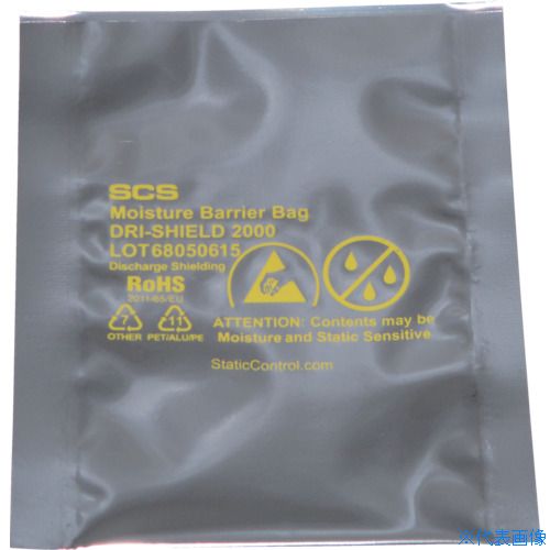 ■SCS 防湿シールドバッグ 610X762mm 100枚入り 7002430(1326648)&times;10[法人限定][直送元]｜ファーストFACTORY