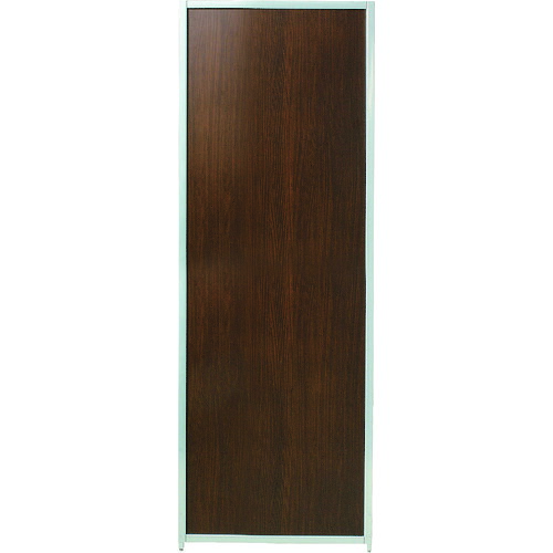 ■弘益 マグネットパーティション600X20X1825 MDF/塩ビ貼り ウォールナット SMP1806MPWT(1344271)[送料別途見積り][法人・事業所限定][外直送]