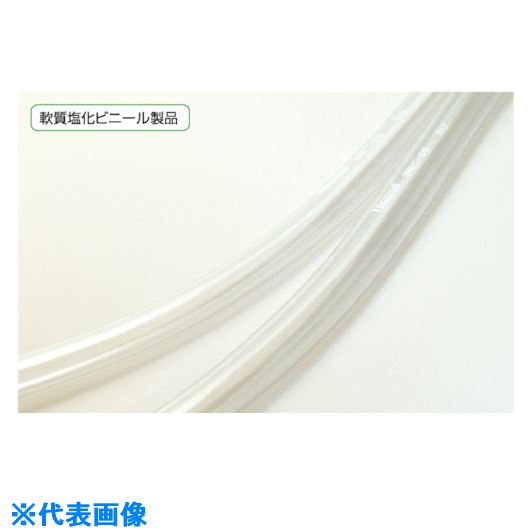 ■十川 透明ビニールチューブ18&times;21&times;50m TV18X21X50(1347778)&times;3[送料別途お見積り][法人限定][掲外取寄]｜ファーストFACTORY