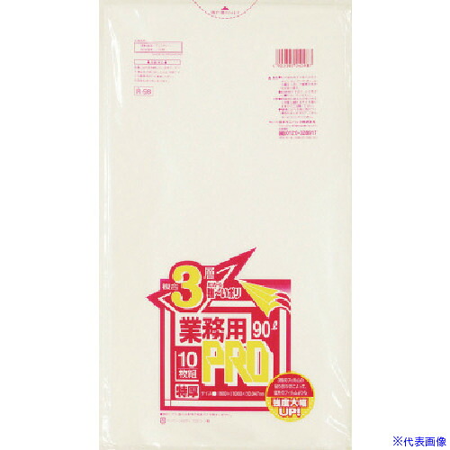 ■サニパック R-9890L特厚半透明 10枚 R98HCL(1349422)×20[送料別途見積り][法人・事業所限定][掲外取寄] 7,341円