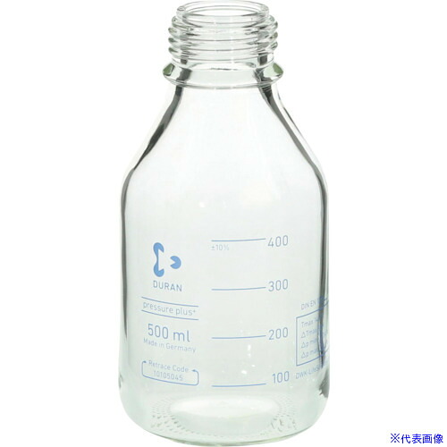 ■SIBATA 耐圧ねじ口びん びんのみ 500mL 10入 0172705005A(1356866)[送料別途お見積り][法人限定][掲外取寄]