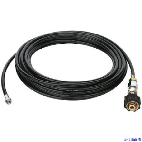 ■Asada 1/4洗管ホース コック無 20m クイックカプラ仕様 HD03239(1356960)[送料別途お見積り][法人限定][掲外取寄]