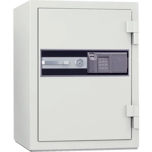 ■キング 指紋認証式耐火金庫 STJ50FPE(1360867)[送料別途お見積り][法人限定][外直送]