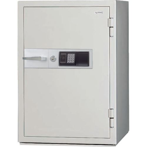■キング ICカード式耐火金庫 KCJ5072RFE(1360888)[送料別途お見積り][法人限定][外直送]