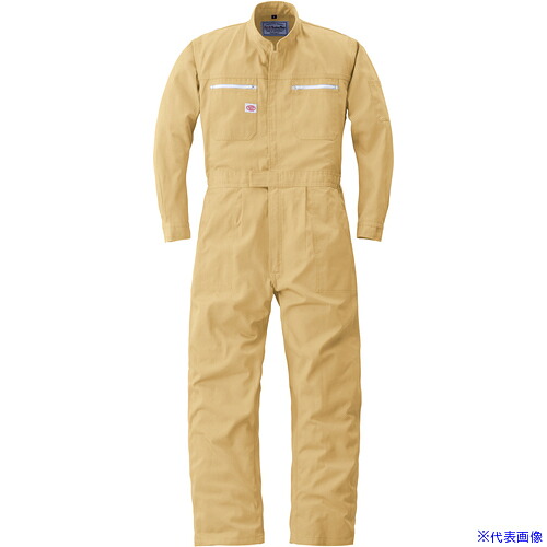 ■AUTO－BI AW(秋冬)モデル 防縮つなぎ服2500－024ゴールド－B3L 2500024B3L(1368433)[送料別途お見積り][法人限定][掲外取寄]