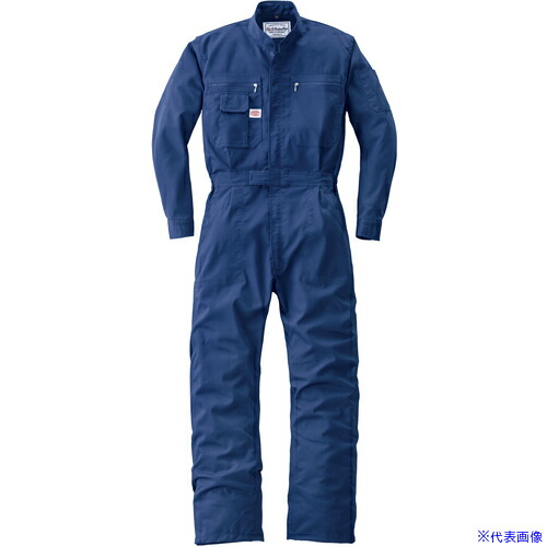 ■AUTO－BI AW(秋冬)モデル つなぎ服1250－001ネイビーブルー－M 1250001M(1368463)[送料別途お見積り][法人限定][掲外取寄]