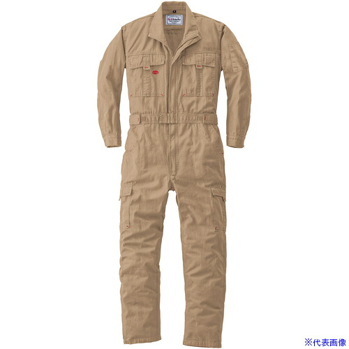 ■AUTO&minus;BI AW(秋冬)モデル つなぎ服3900&minus;011カーキ&minus;LL 3900011LL(1368889)[送料別途お見積り][法人限定][掲外取寄]｜ファーストFACTORY