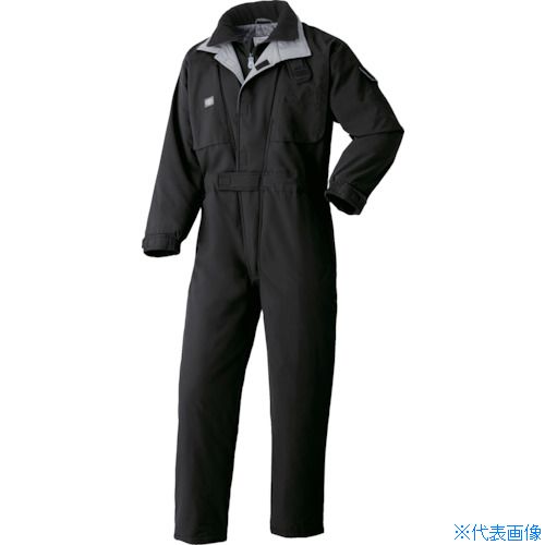 ■AUTO&minus;BI AW(秋冬)モデル 防寒つなぎ服 ブラック LLサイズ 700006LL(1369789)｜ファーストFACTORY 15,675円