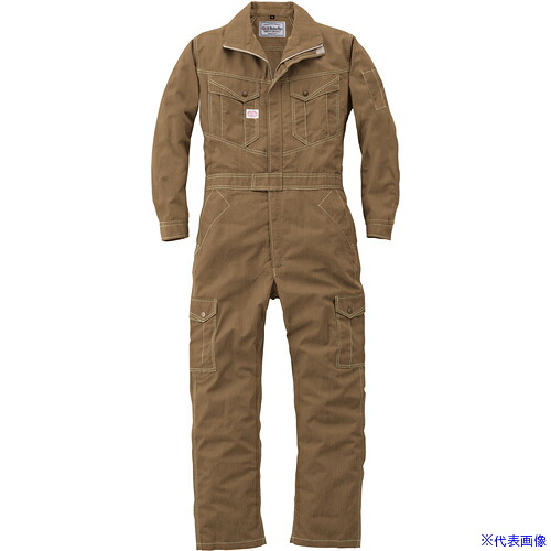 ■AUTO&minus;BI SS(春夏)モデル つなぎ服6310&minus;011カーキ&minus;5L 63100115L(1370040)[送料別途お見積り][法人限定][掲外取寄]｜ファーストFACTORY