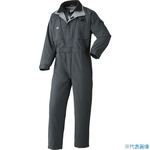 ■AUTO−BI AW(秋冬)モデル 防寒つなぎ服 チャコールグレー LLサイズ 700012LL(1371148)|ファーストFACTORY