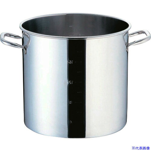 ■TKG SAパワー・デンジ寸胴鍋 目盛付(蓋無) 39cm AZV7039(1375356)[送料別途お見積り][法人限定][掲外取寄]｜ファーストFACTORY