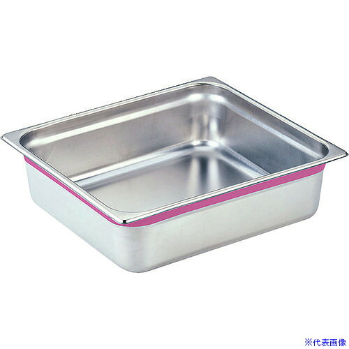 ■TKG DO－EN18－8カラーラインGNパン 1/1 65mm ピンク AGS2501(1381490)[送料別途お見積り][法人限定][掲外取寄]