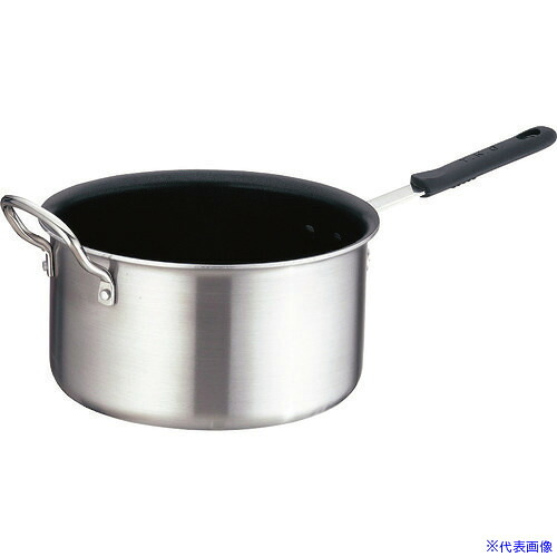 ■TKG IHセレクト 2層クラッド 深型片手鍋 24cm(向い手付) AKTF805(1381586)[送料別途お見積り][法人限定][メーカー取寄]｜ファーストFACTORY 9,647円