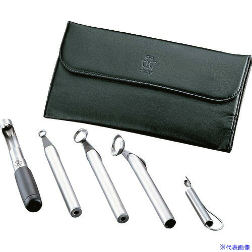 ■TKG ジャクセン 18-8野菜抜細工Aセット 5点5用 BSI1601(1381902)[送料別途見積り][法人・事業所限定][掲外取寄]