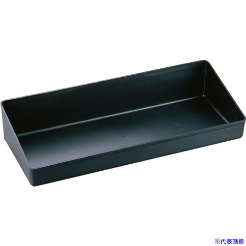 ■TKG PPフライボックス 黒 AHLQ601(1386216)[送料別途見積り][法人・事業所限定][掲外取寄]