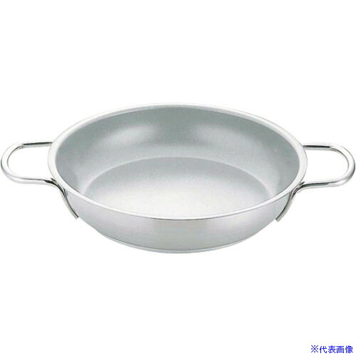 ■TKG ムラノインダクション18－8オムレツパン 32cm AOM0504(1386323)[送料別途お見積り][法人限定][掲外取寄]