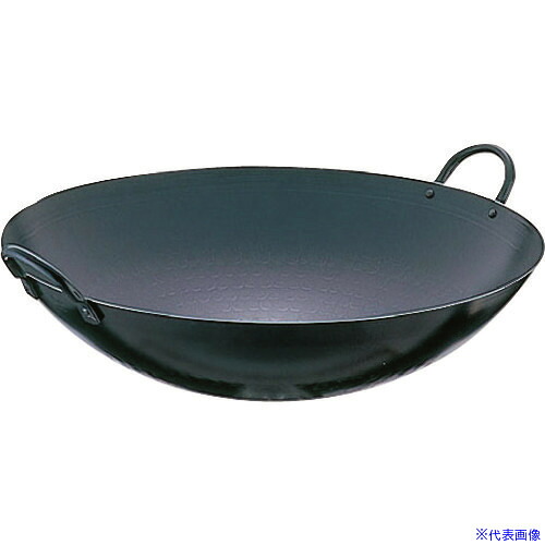 ■TKG SA鉄 打出中華鍋 57cm ATY03057(1386326)[送料別途見積り][法人・事業所限定][掲外取寄]｜ファーストFACTORY