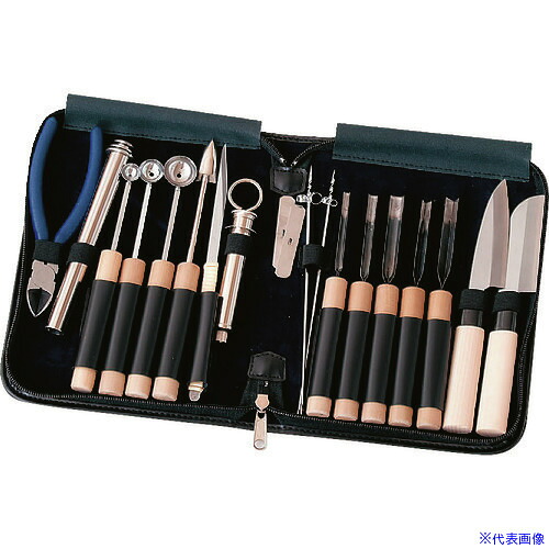 ■TKG 関西型 野菜抜細工セット 大 16点セット(新セット) BMK4601(1386396)[送料別途見積り][法人・事業所限定][掲外取寄]｜ファーストFACTORY