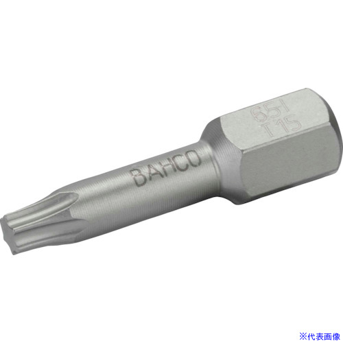 ■BAHCO 5個入りTORXビット T15 65IT15(1393749)[送料別途お見積り][法人限定][掲外取寄]｜ファーストFACTORY
