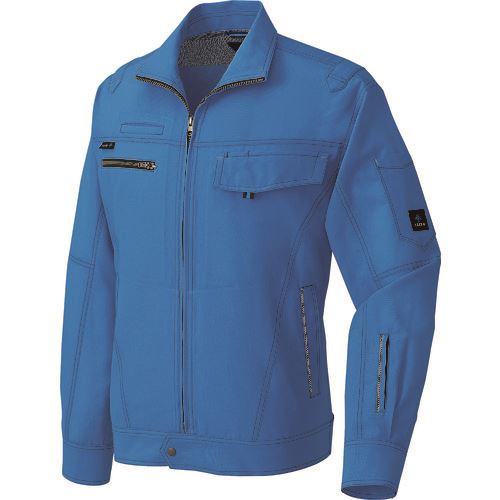 ■アイトス 長袖サマーブルゾン(男女兼用) ロイヤルブルー 6L 304300166L(1437695)[送料別途見積り][法人・事業所限定][掲外取寄]