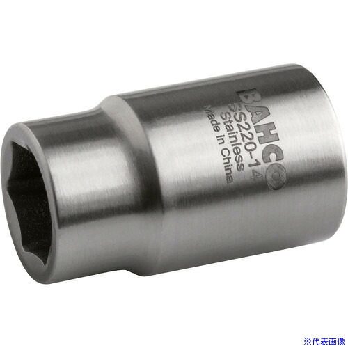 ■BAHCO ステンレス製6角ソケット 差込角3/4インチ、サイズ36mm SS22436(1443672)[送料別途お見積り][法人限定][掲外取寄]