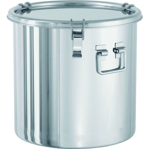■MONOVATE 折りたたみ取っ手付密閉容器(クリップ式/NBR) 10L CTHF24PNA(1469691)[法人・事業所限定][外直送元]｜ファーストFACTORY 23,100円