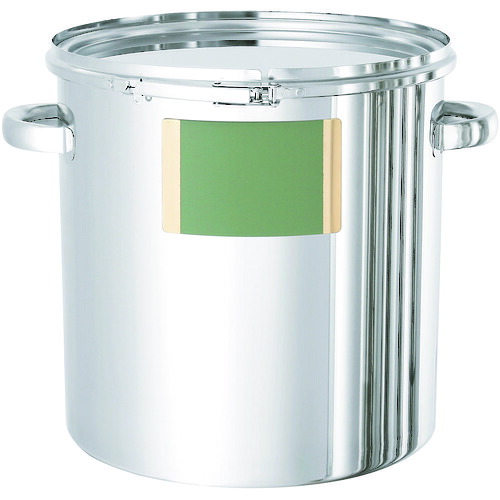 ■MONOVATE シール座付ステンレス密閉容器(バンド式/EPDM) 20L CTLLZ30PEL(1469742)[法人・事業所限定][外直送元]