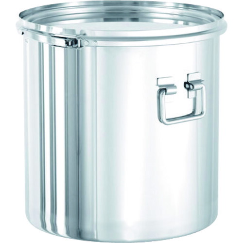 ■MONOVATE 折りたたみ取っ手付密閉容器(バンド式/NBR) 45L CTLF39PNL(1471300)[法人・事業所限定][外直送元]