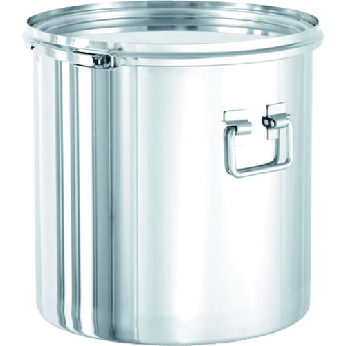 ■MONOVATE 折りたたみ取っ手付密閉容器(バンド式/CR) 70L CTLF43HPCL(1471316)[法人・事業所限定][外直送元]