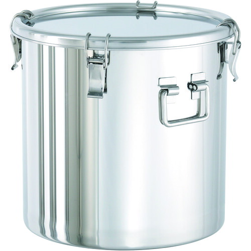 ■MONOVATE 折りたたみ取っ手付密閉容器(クリップ式/PTFE) 36L CTHFPTFE36(1471326)[法人・事業所限定][外直送元]｜ファーストFACTORY