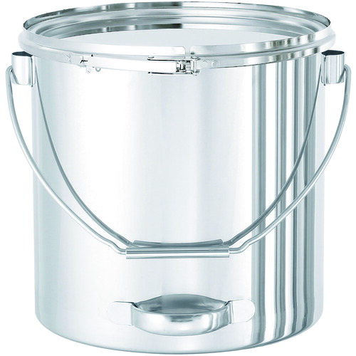 ■MONOVATE 吊り下げ式下部取っ手付密閉容器(バンド式/CR) 15L CTLBD27PCL(1472946)[法人・事業所限定][外直送元]｜ファーストFACTORY