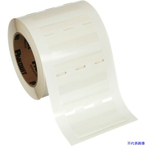 ■PANDUIT 熱転写プリンタ用回転ラベル 白 印字部50.8×19.1 1000枚 R200X225V1T(1477425)[送料別途お見積り][法人限定][メーカー取寄]