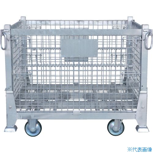 ■ワコーパレット パレボックス 吊りパレット(キャスター付) WEPUAC(1486807)[送料別途お見積り][法人限定][直送]
