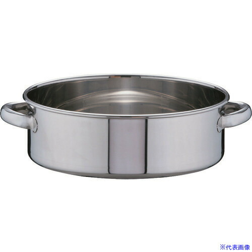 ■TKG 手付洗桶 36cm SA18&minus;8ステンレス AAL04036(1487126)[送料別途お見積り][法人限定][メーカー取寄]｜ファーストFACTORY