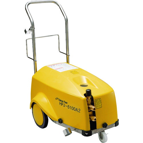 ■ツルミ 高圧洗浄機 モータ駆動式(ベーシックタイプ) 17.2L/min 10.5MPa HPJ5100A250HZ(1492834)[送料別途お見積り][法人限定][直送]