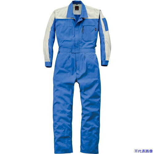 ■AUTO－BI AW(秋冬)モデル つなぎ服107－004スカイブルー－L 107004L(1497024)
