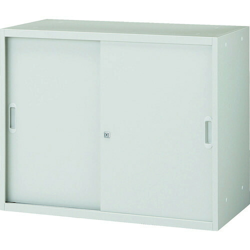 ■TRUSCO ユニット型壁面書庫 スチール引違い H720 W色 USRW7(1498040)[法人限定][直送元]｜ファーストFACTORY