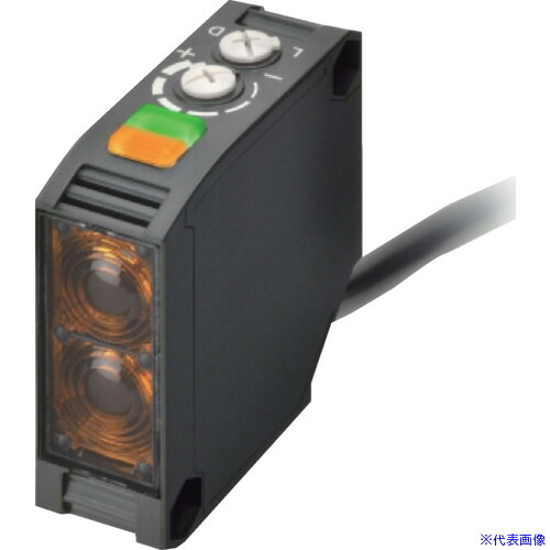 ■OMRON 光電センサ AC/DC電源フリータイプ 拡散反射形 検出距離 300mm 取りつけ金具付属 E3JKDR12C2M(1503248)